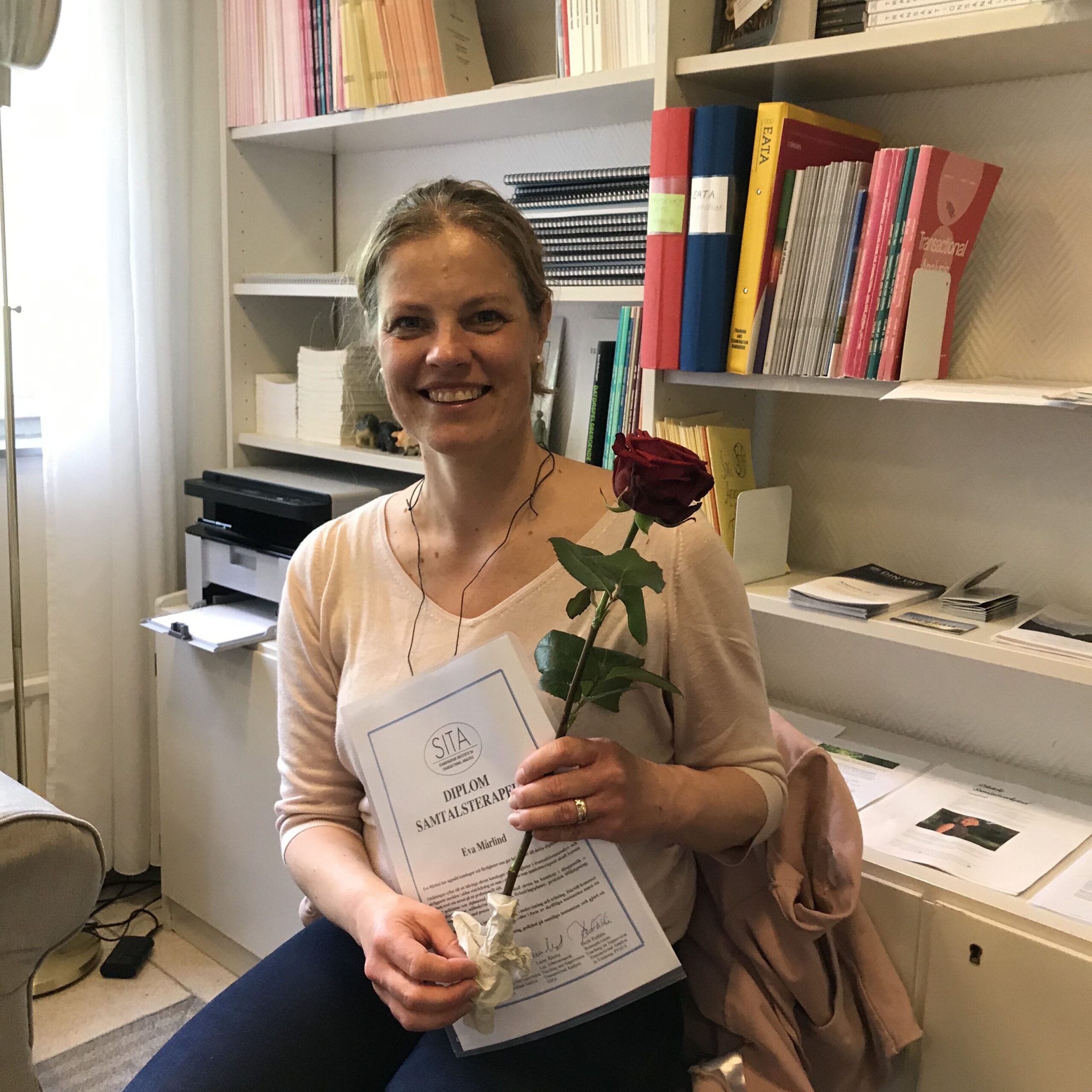En ny Samtalsterapeut utexaminerad från SITA!